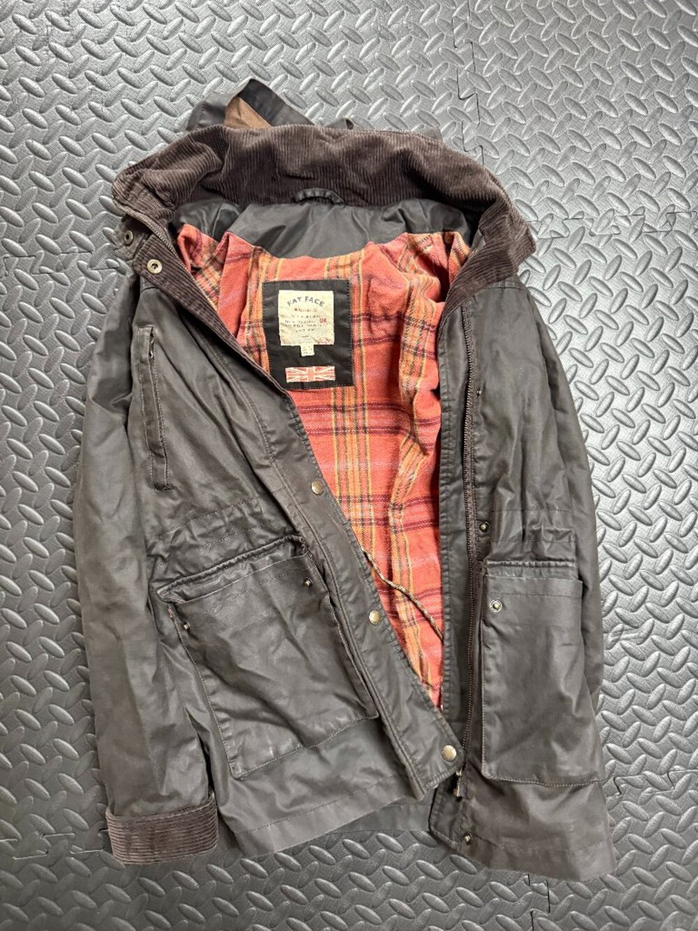 Fat Face Women’s Waxed Utility Jacket